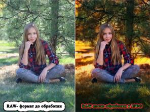 Услуги по обработке фотографий в RAW-формате